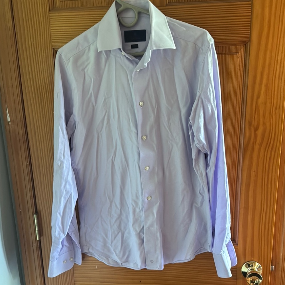 Light purple like new David Donahue shirt